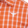 Texas Longhorn Antigua Carry Box Plaid Shirt (104896-95C) BO/WHT