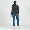 Liquid Leather Signature Pocket Blazer (CLARA JK124-BLACK) BLK