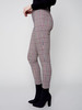 Charlie B Yarn Dyed Plaid Pull-On Pant (C5292/173D) PORT