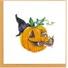 Squirrel in Jack-o'-Lantern Quilling (HD695)