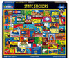 State Stickers Puzzle (1000 Piece)