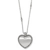 Brighton Garden of Love Heart Convertible Necklace (JM7505) SLV/BLU/CRYSTALS