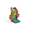 Snake In My Boot Enamel Pin (LUX P82)