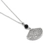 Brighton Kyoto in Bloom Petite Fan Necklace (JM7509) SLV/MULTI