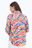 Foxcroft Boyfriend Colorful Zebra Shirt (201743) MULTI
