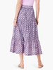 Nic & Zoe Falling Fans Boyfriend Tiered Skirt (S241700) PURP