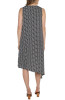 Liverpool Black & White Dot Sleeveless Pocket Dress (LM8974H65P29)