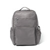 Baggallini Tribeca Expandable Laptop Backpack (MLB819) Steel Grey Twill