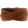 Brighton Navajo Heart Belt (C21369) AGED BARK