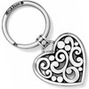 Brighton Contempo Heart Key Fob (E15420) SLV