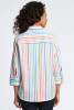 Foxcroft Meghan Rainbow Stripe Shirt (201659) MULTI