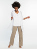 Nic & Zoe Lightweight Long Back of the Chair Cardigan (2 Colors) (ALL1191) 