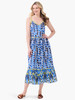 Nic & Zoe Brushstroke Blues Dress (M241996) 