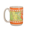 Texas Longhorn Ceramic Map Mug (COL-TEX-987) 