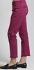 APNY Raw Hem Trouser (B24C) BORDEAUX