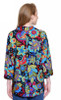 Ali Miles Woven Floral Popover Top