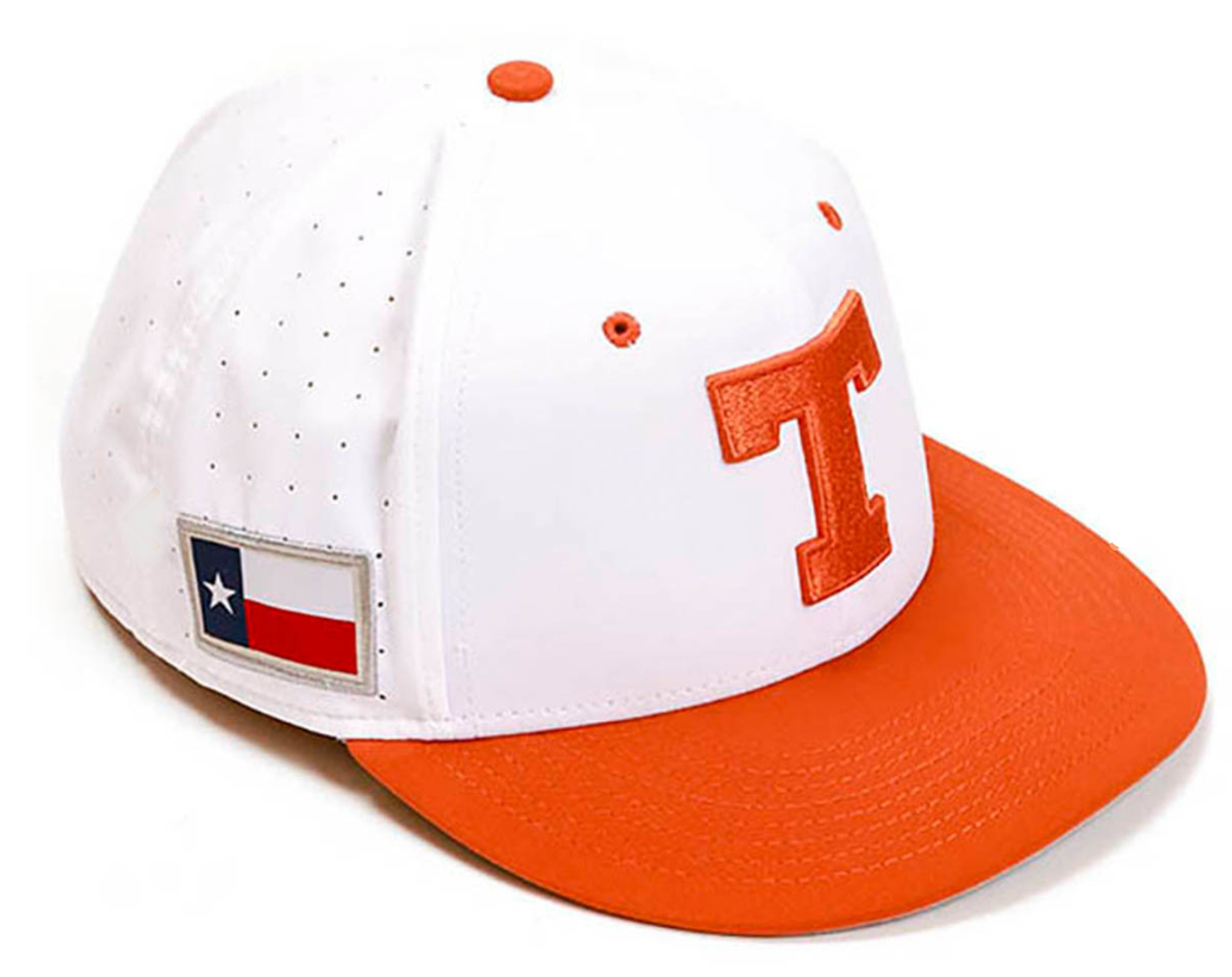 Burnt Orange Texas Longhorn Nike Aero True Fitted-On Field Baseball Cap (C-16835) (Size: 7 5/8) | Sue Patrick