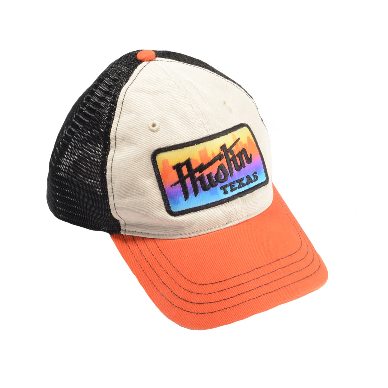 Texas Longhorn 3D Horns Up Trucker Cap (3DBEVO-CAP) - Sue Patrick