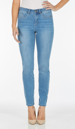 Thin Her Lattice Hem Crop Jeans (4 Colors) (N10132PM) - Sue Patrick