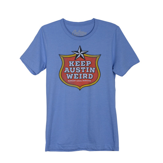 Keep Austin Weird Badge Tee (6060TSCB)