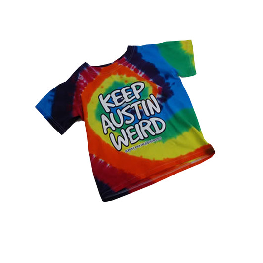 "Keep Austin Weird" Youth Tie Dye Tee (2116TSTD-Y)