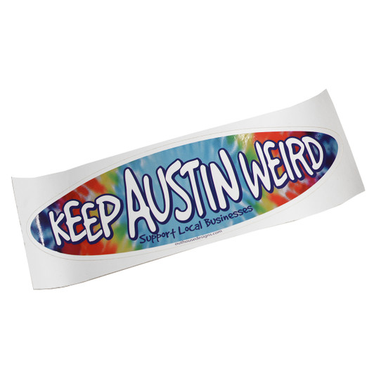 Keep Austin Weird Oval Decal (5354STIC)