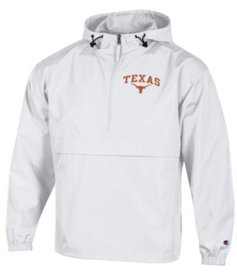 Texas Longhorn 1/2 Zip Windbreaker Pullover (2 Colors) (CB101200011)