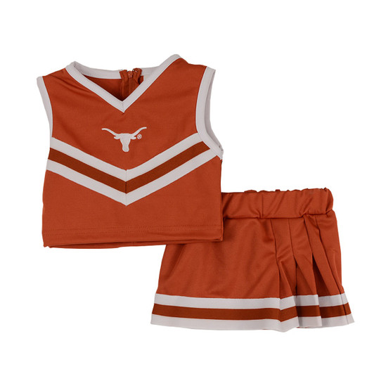 Texas Longhorn Toddler 2 Piece Cheer Uniform (316TX01)