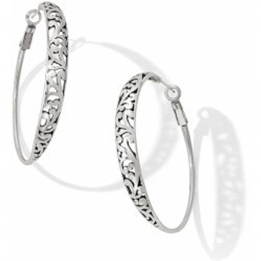 Brighton Elora Hoop Lever Back Earrings (JA2050) SVL