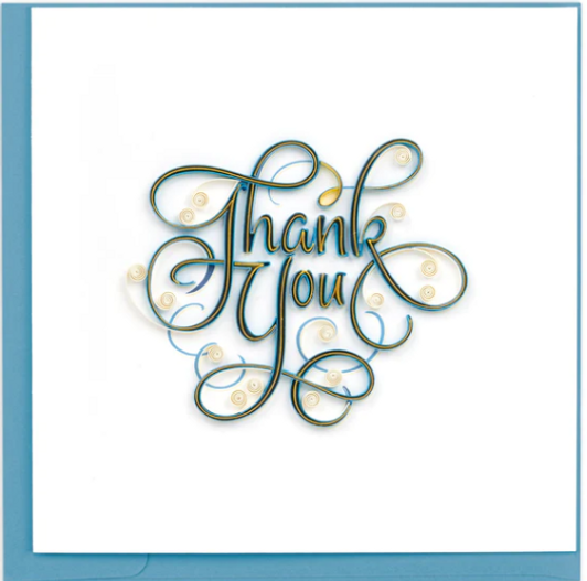 Thank You Quilling Card (TY010)