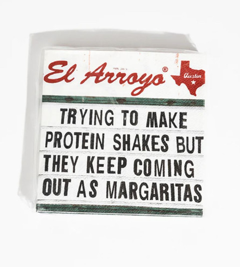 El Arroyo Cocktail Napkins (Multiple Signs) (NAP00)