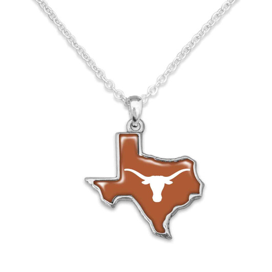 Texas Longhorn State of mind Necklace (TEX43352)