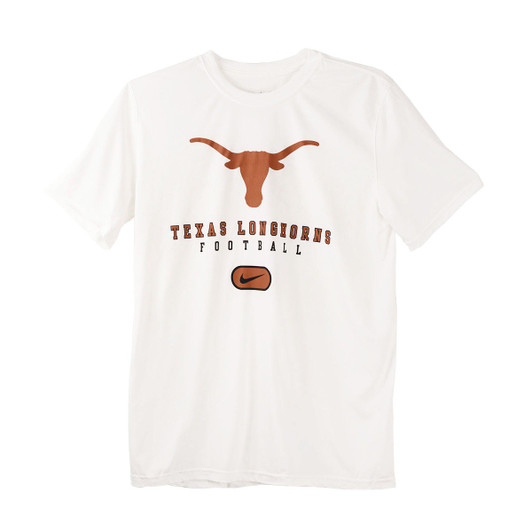 Texas Longhorn Nike Legend Dri-Fit Tee (M21418-TEXAS-SPLD) (WHT)