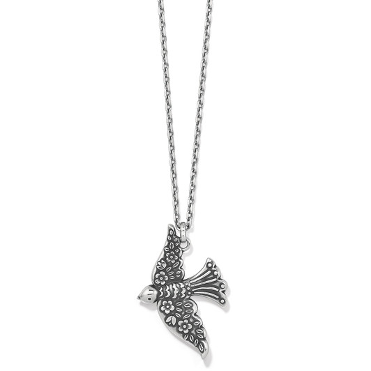 Brighton Fashionista Dove Pendant (JM5580) SLV