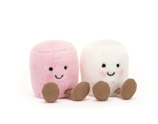 Jellycat Amuseable Pink And White Marshmallows