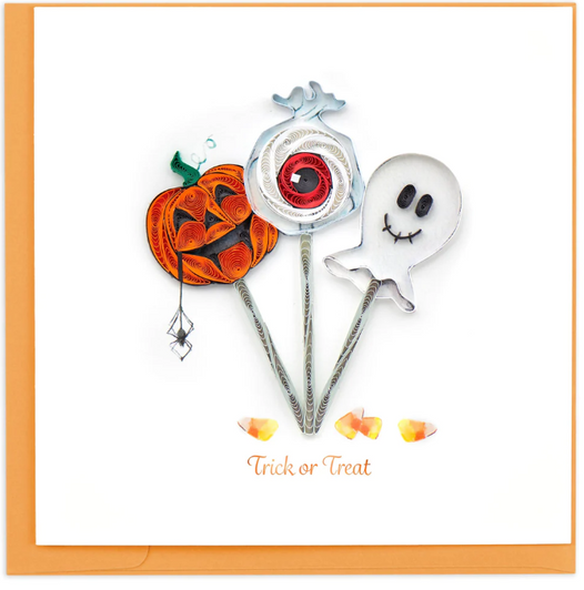 Trick or Treat Quilling Card (HD6004)