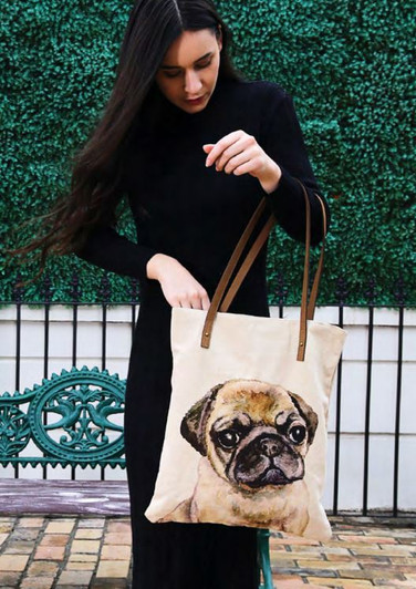 Pug Bookbag (CURLS 701099)