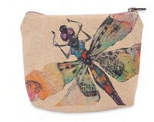 Cotton Curls Dragonfly Travel Pouch  (913377)