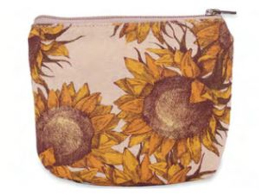 Cotton Curls Sunflower Travel Pouch  (913182)