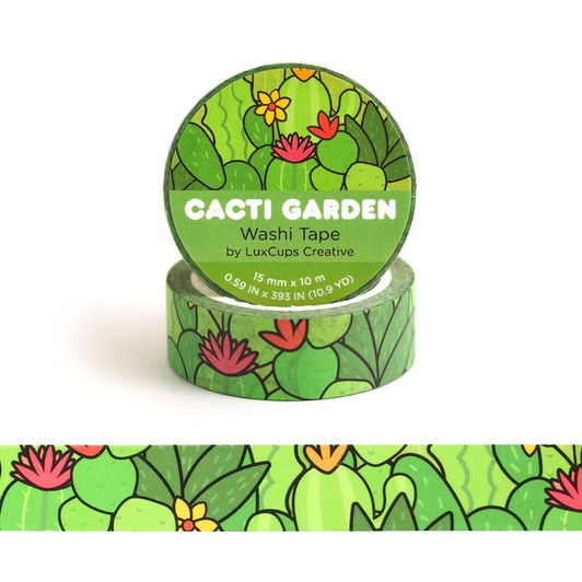 Cacti Garden Washi Tape (LUX W19)