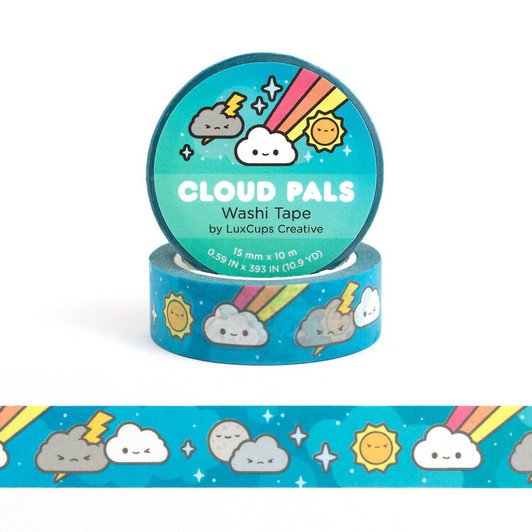 Cloud Pals Washi Tape  Lux W08