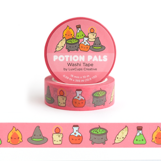 Potion Pals Washi Tape (LUX W11)