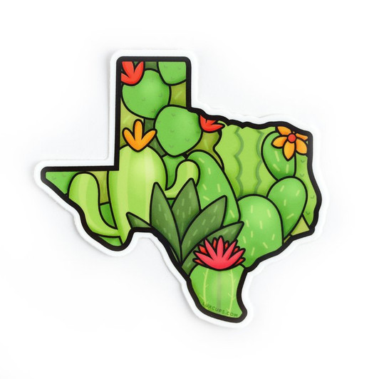 Texas Cacti Enamel Pin (LUX P85)