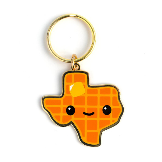 Texas Waffle Keychain (LUX K08)