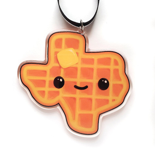 Texas Waffle Ornament (LUX O01)