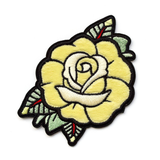 Luxcups Yellow Rose Fuzzy Patch (LUX A11)