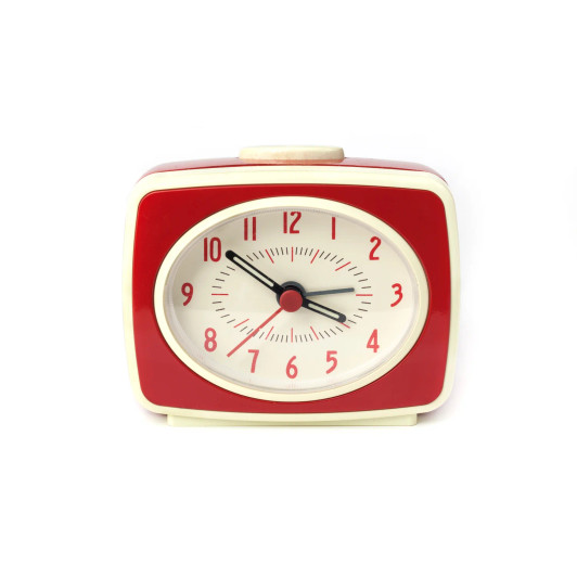 Mini Classic Red Alarm Clock (KIK AC14)