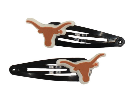 Texas Longhorn Hair Clips (Set of 2) (CCP-HA-290-52)