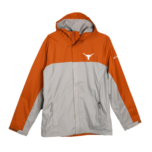 Texas Longhorn Columbia Glennaker Storm Jacket (1856261-824) BO/GRY