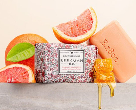 Beekman Honeyed Grapefruit Bar Soap (B18BAR-HG)
